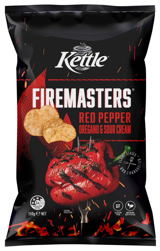 F4681 Kettle Firemasters Range Red Pepper 150G