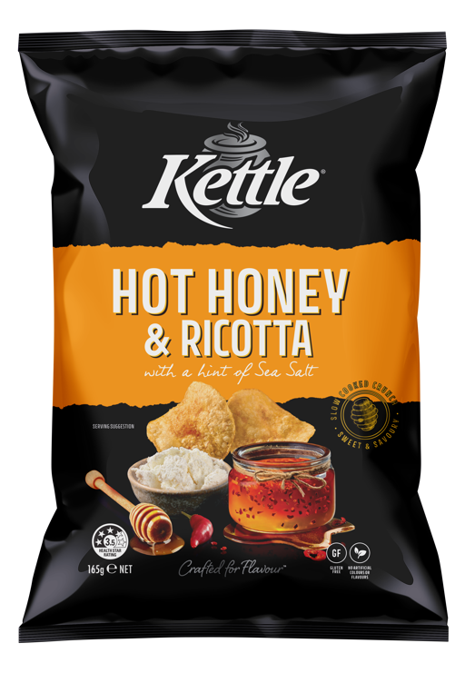 F4690 Kettle Hot Honey & Ricotta 165G Copy